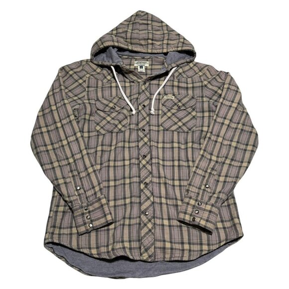 American Rag CIR Mens Medium‎ Long Sleeve Pearl Snap Hoodie - Picture 1 of 5